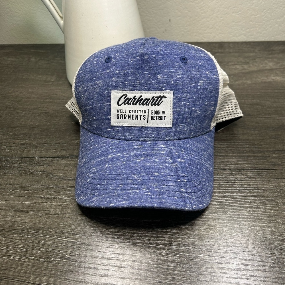 CARHARTT Jersey Meshback Trucker
Hat Cap Born in Detroit New Fast
Shipping - Picture 2 of 6